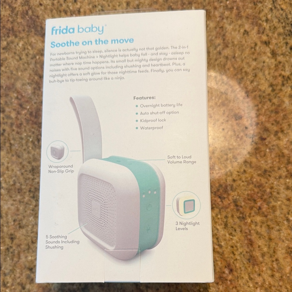 White Portable Sound Machine - Picture 2 of 3